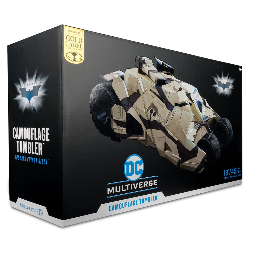 Thumbnail: DC Multiverse Vehicle Tumbler Camouflage (The Dark Knight Rises) (Gold Label) 18