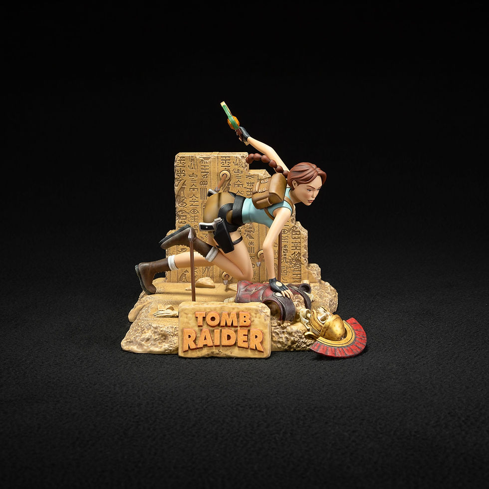 Miniatura: Tomb Raider 1996 PVC Statue Lara Croft Classic Era 17 cm