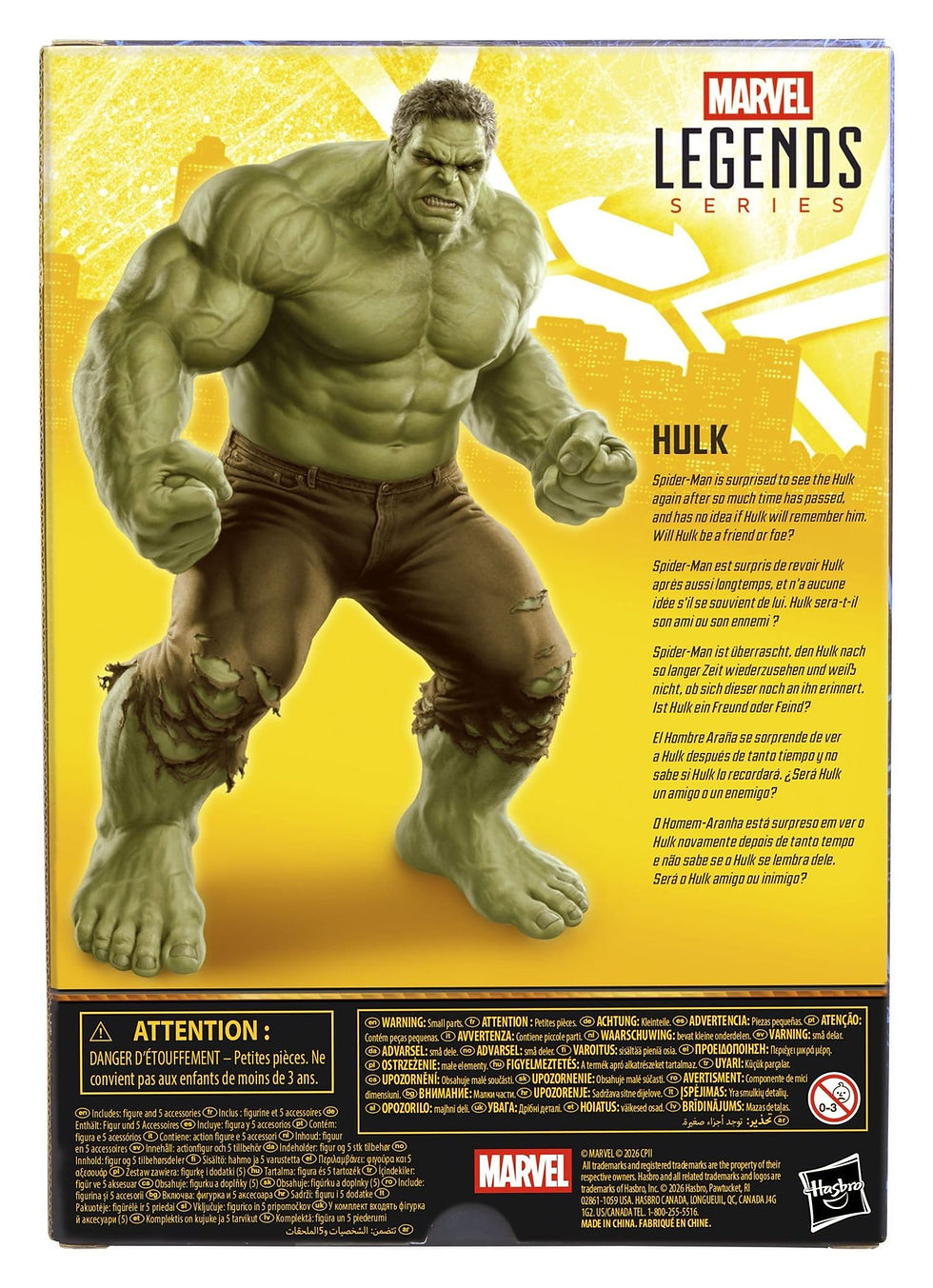 Thumbnail: Spider-Man: Brand New Day Marvel Legends Action Figure Hulk 20 cm