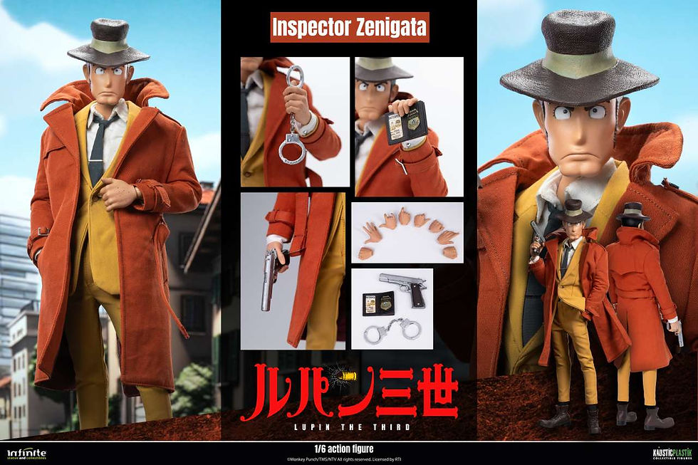 Thumbnail: Lupin 3rd: The Italian Adventure 1/6 Inspector Koichi Zenigata