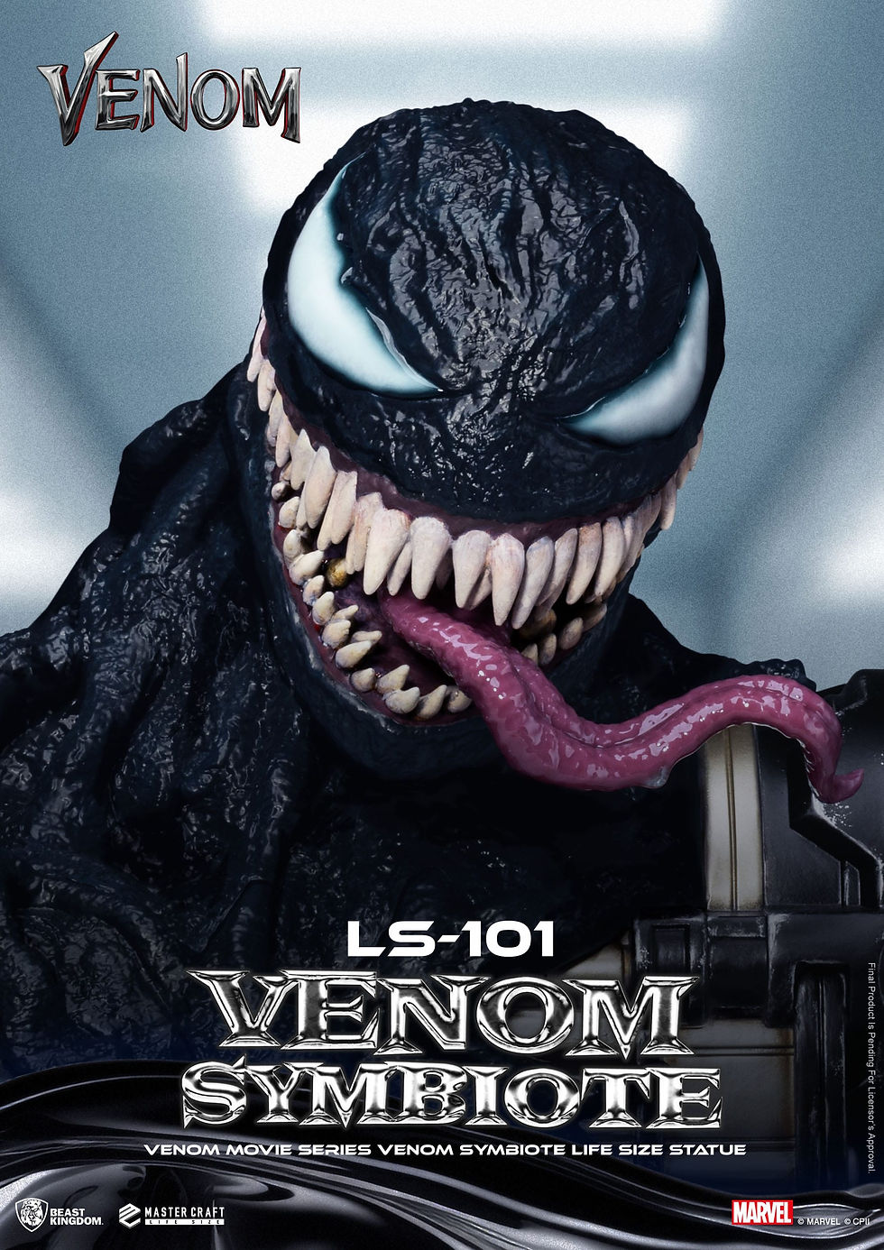 Miniatura: Venom Movie Series Life-Size Statue Venom Symbiote LS-101 24 cm