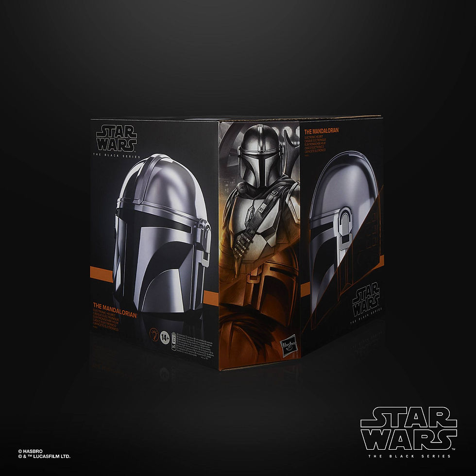 Miniatura: Star Wars The Mandalorian Black Series Electronic Helmet The Mandalorian