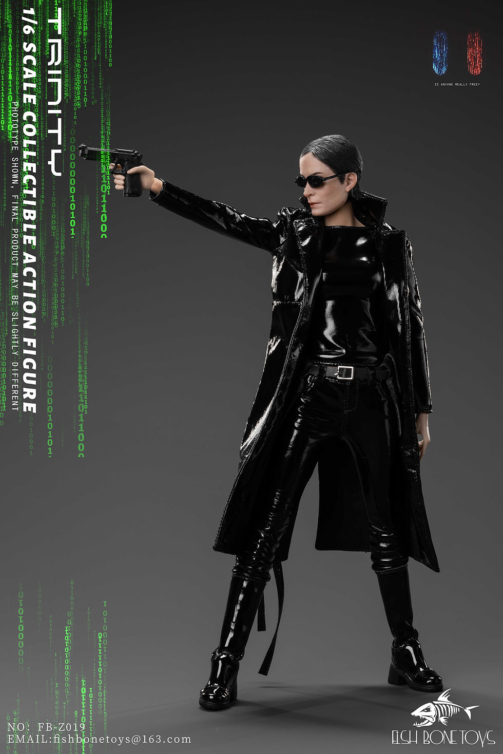 Miniatura: Fishbone The Matrix 1/6 Trinity FB-Z019
