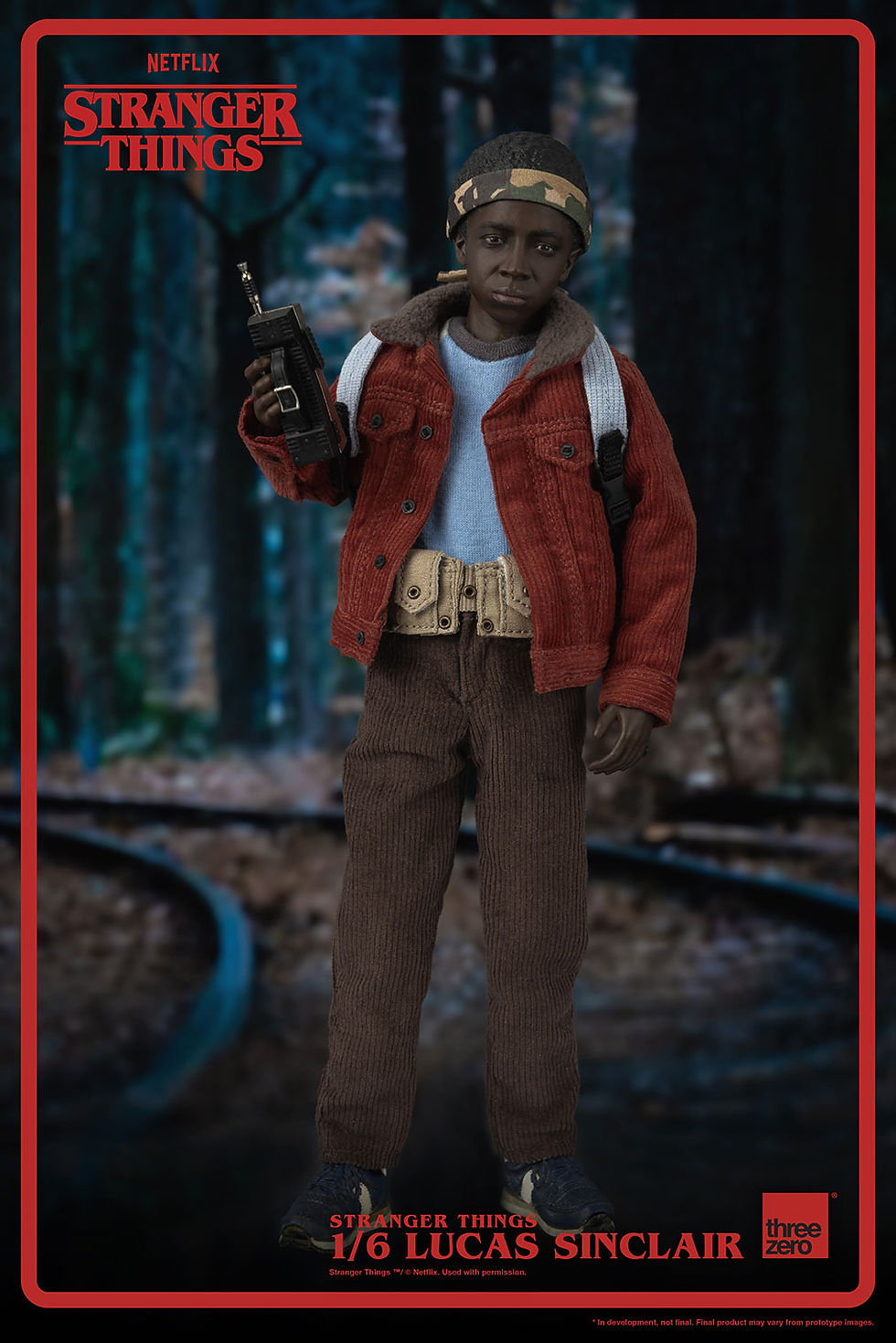 Miniatura: Stranger Things Action Figure 1/6 Lucas Sinclair 23 cm
