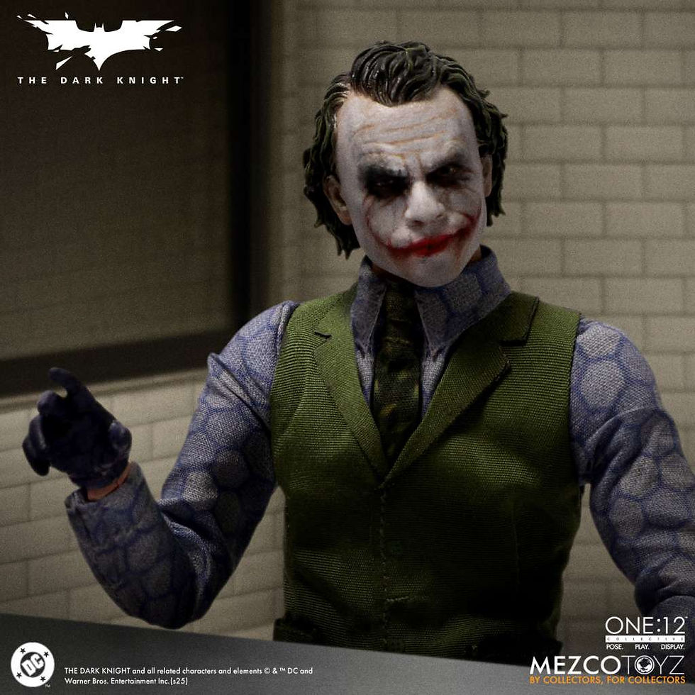 Miniatura: The Dark Knight Action Figure 1/12 Joker 17 cm