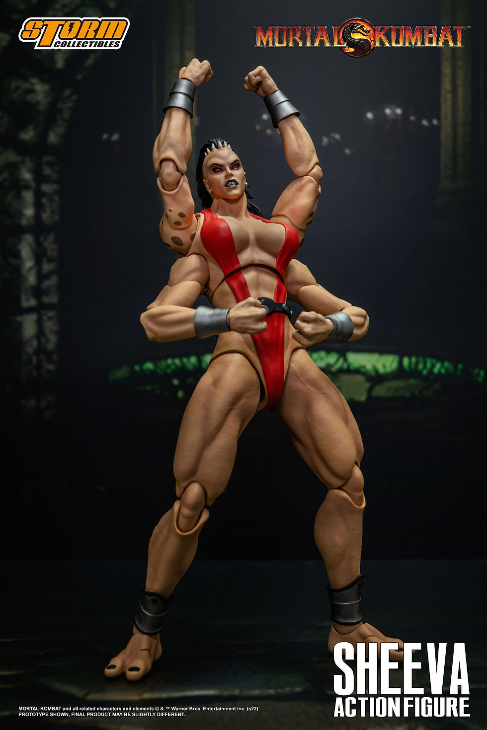 Thumbnail: Mortal Kombat Action Figure 1/12 Sheeva 18 cm by Storm collectibles