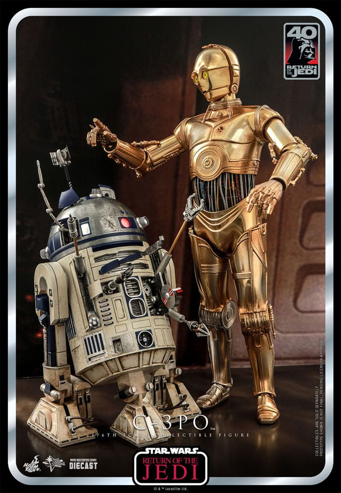 Miniatura: Star Wars: Episode VI 40th Anniversary 1/6 C-3PO MMS701D56