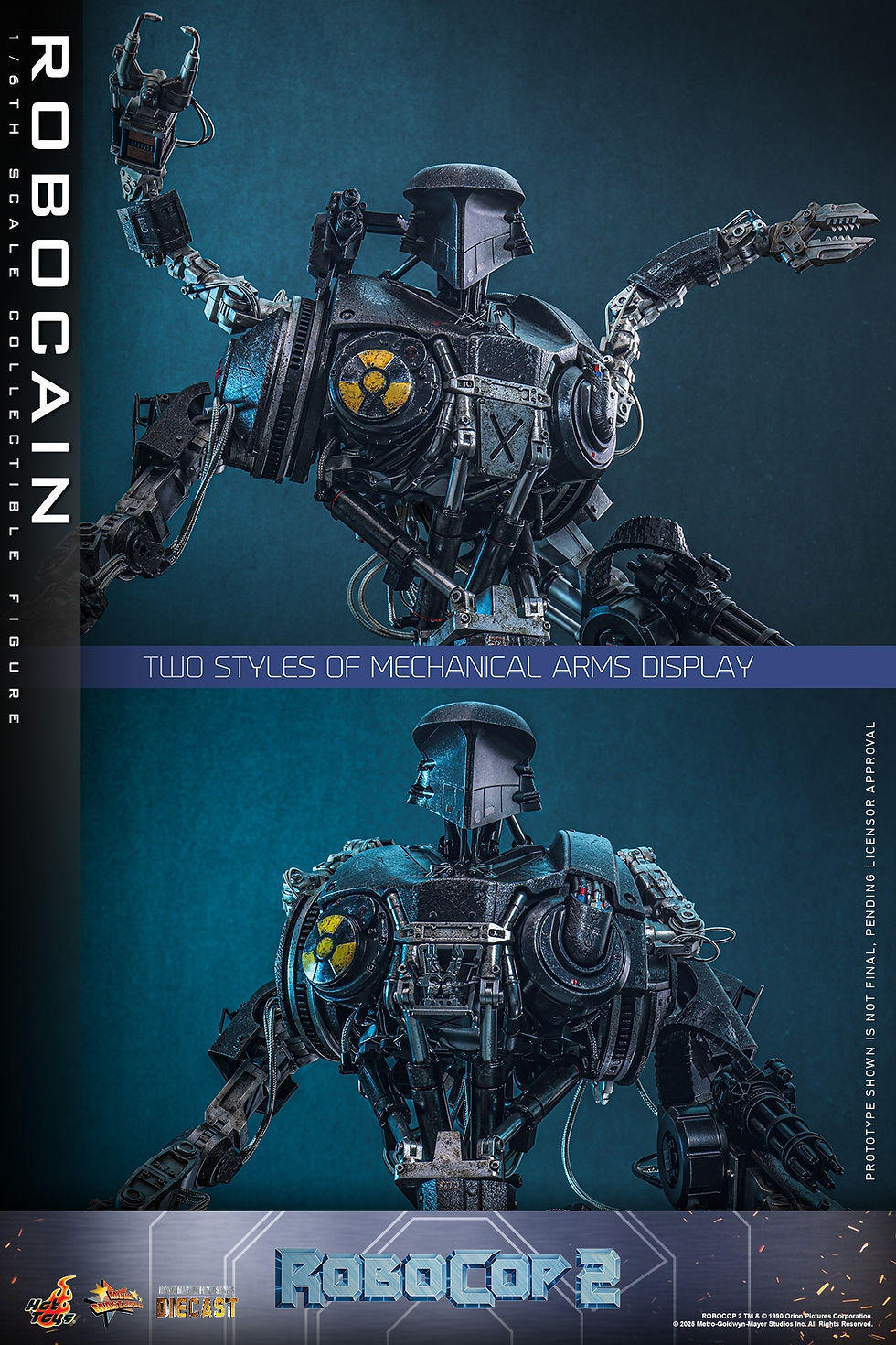 Thumbnail: Robocop 2 1/6 Robcain MMS828D75