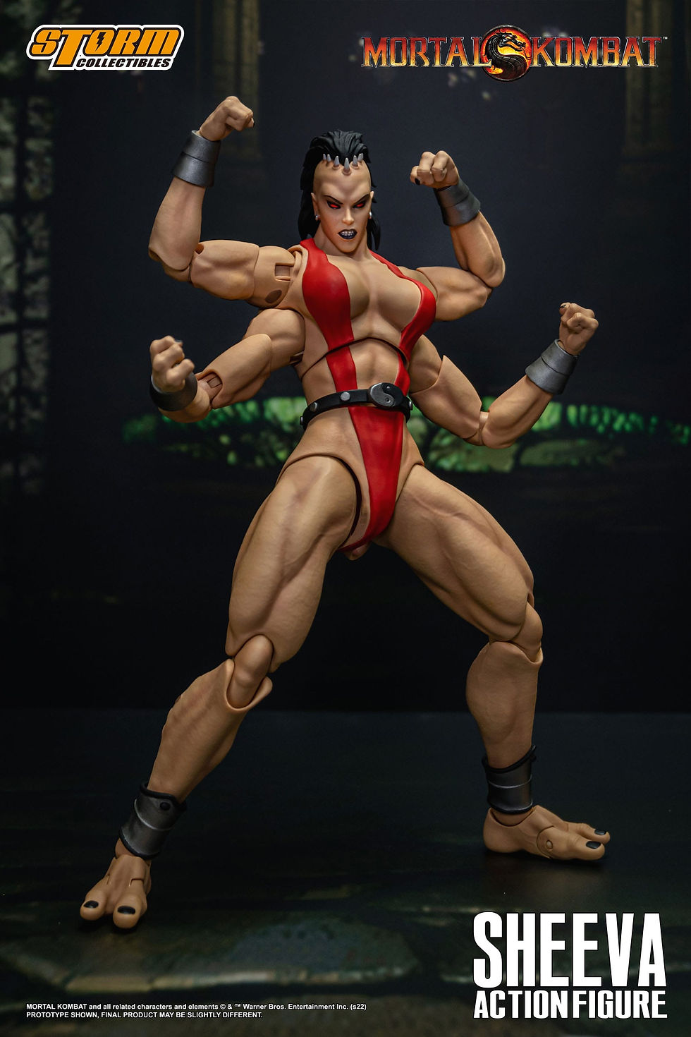 Thumbnail: Mortal Kombat Action Figure 1/12 Sheeva 18 cm by Storm collectibles