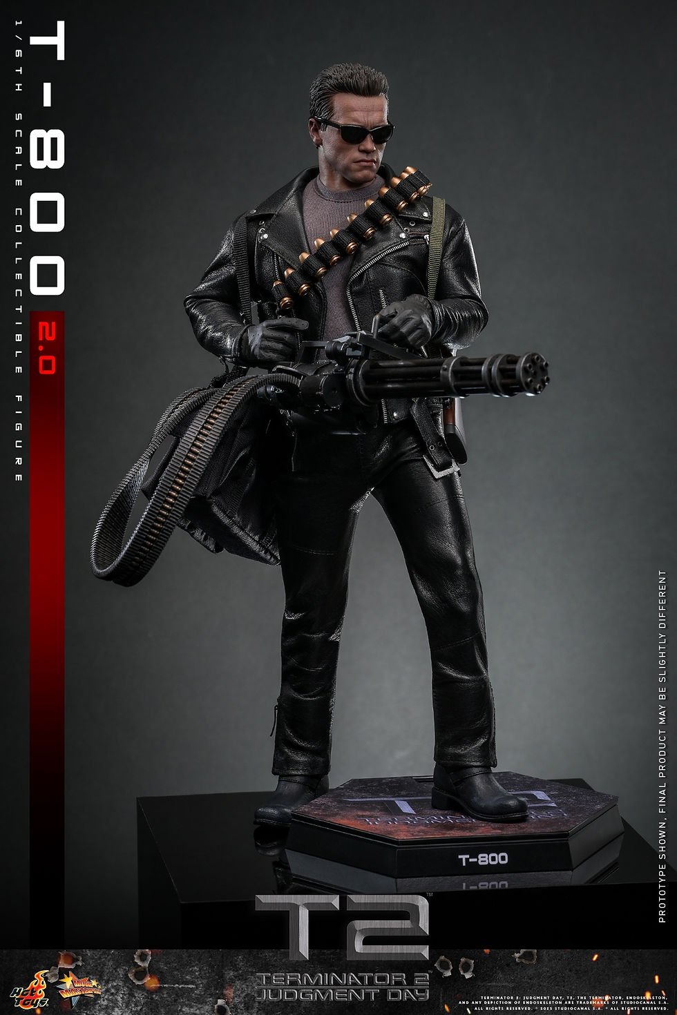 Miniatura: Terminator 2:Judgment Day 1/6 T-800 Clean Version 2.0 MMS795