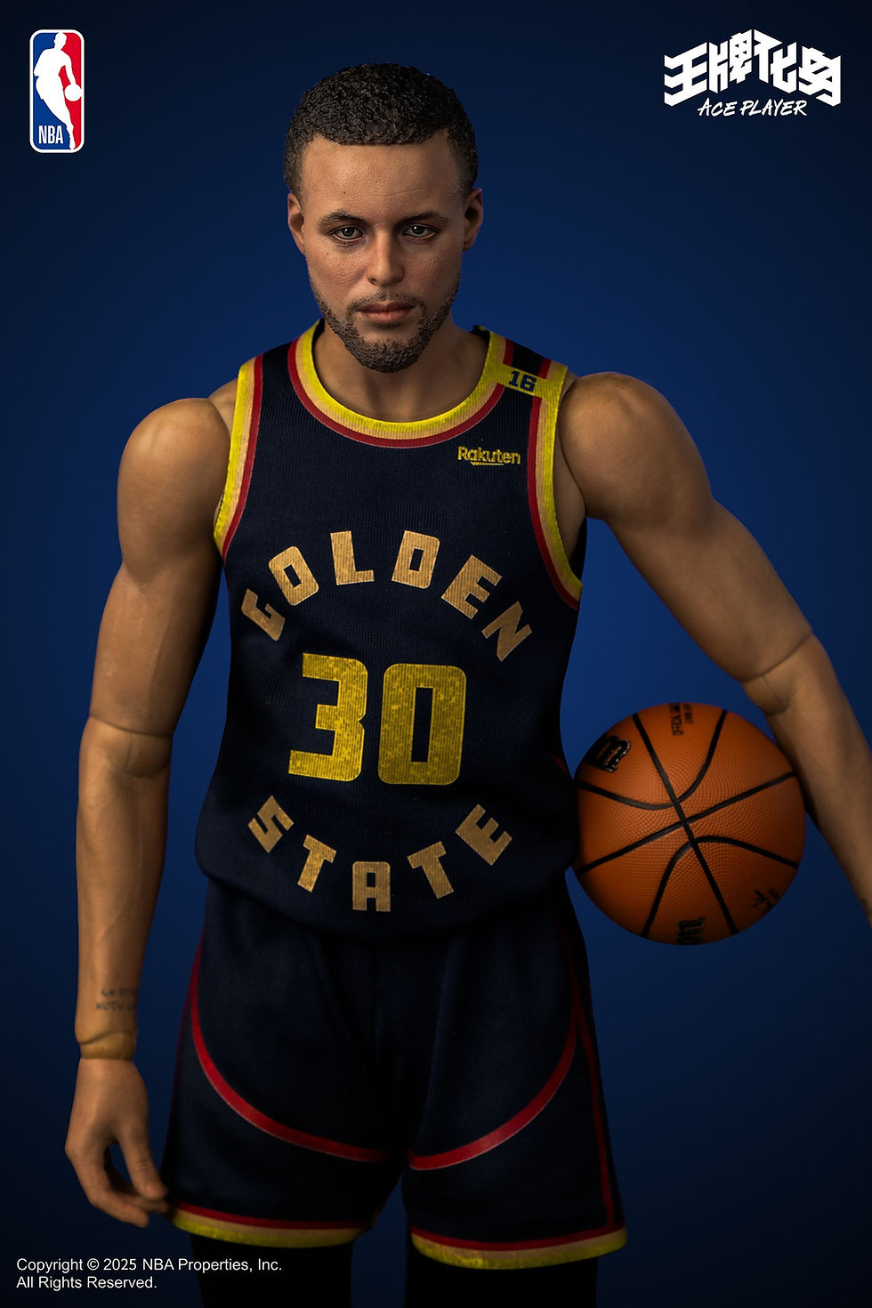 Miniatura: Ace Player NBA 1/6 Stephen Curry Deluxe Version CURRY-DE