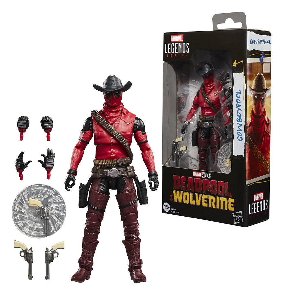 Miniatura: Deadpool & Wolverine Marvel Legends Action Figure Cowboypool 15 cm