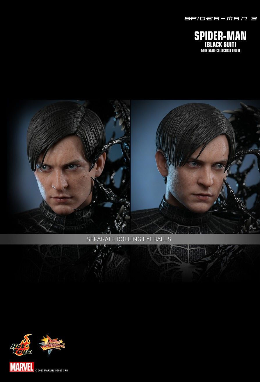 Thumbnail: Spider-man 3  Spider-man (black Suit) 1/6 Regular Edition 30 cm