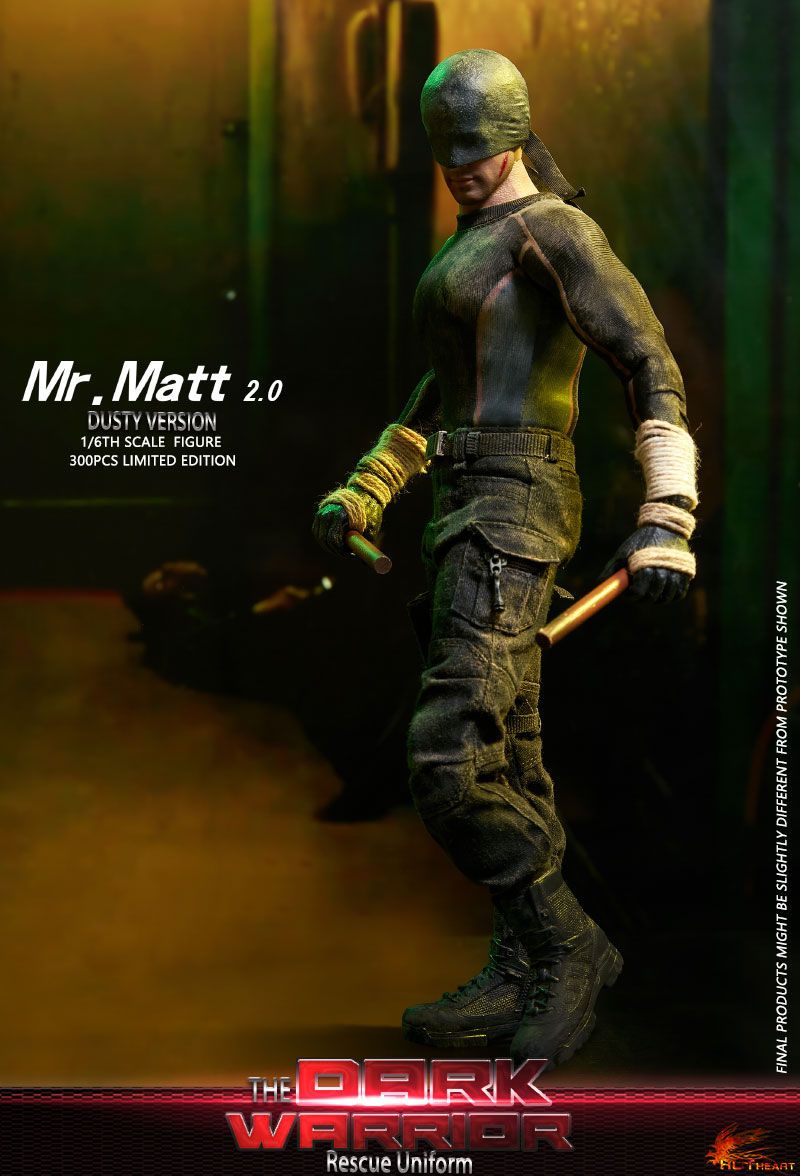 Thumbnail: Hot Heart The DarkWarrior Rescue Uniform 1/6 Mr. Matt 2.0 FD010N