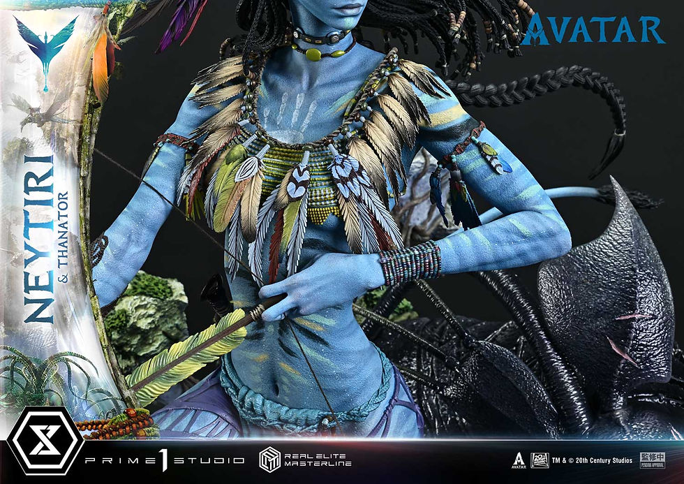 Miniatura: Avatar 1/4 Neytiri & Thanator Standard Ver.  REMAVTR-02