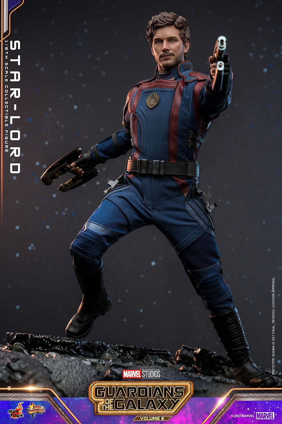 Thumbnail: Guardians of the Galaxy Vol. 3 Movie Masterpiece 1/6 Star-Lord 31 cm