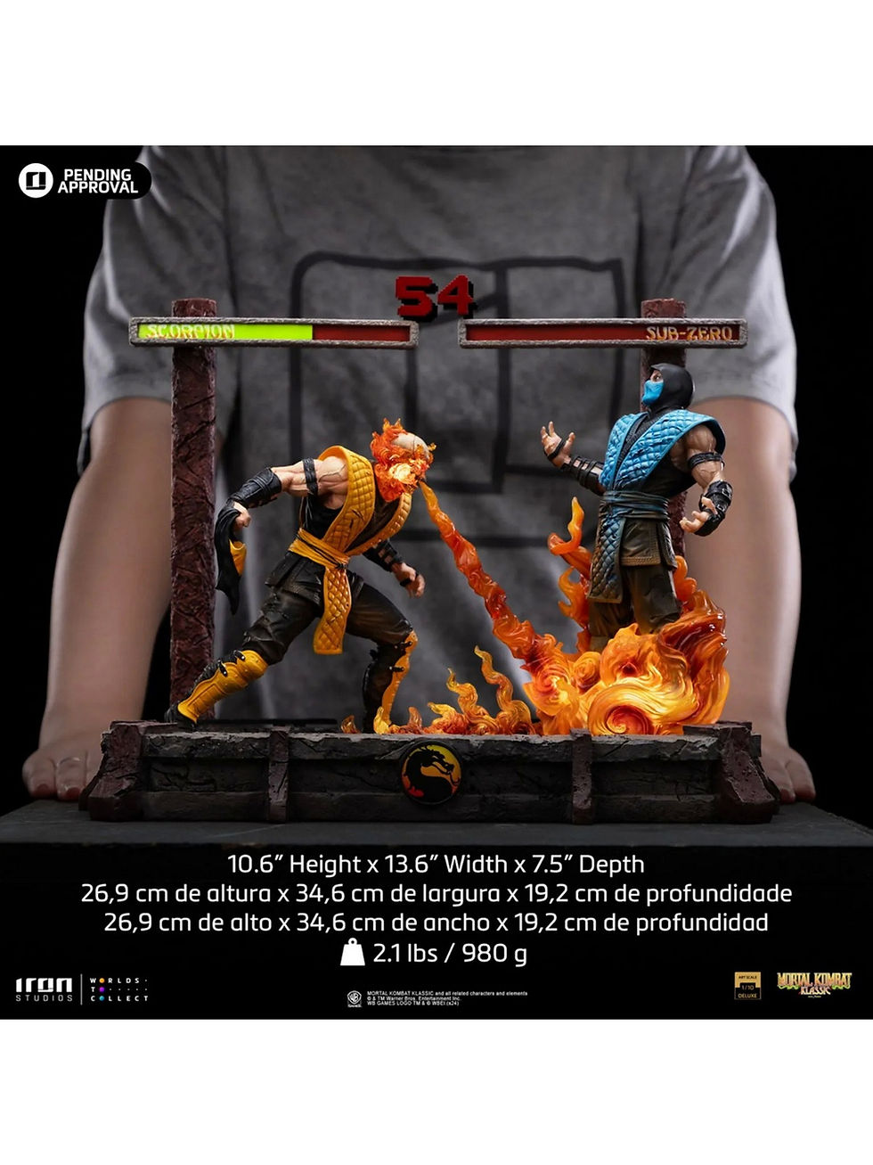 Thumbnail: Mortal kombat 1/10 Scorpion Fatality 27 cm