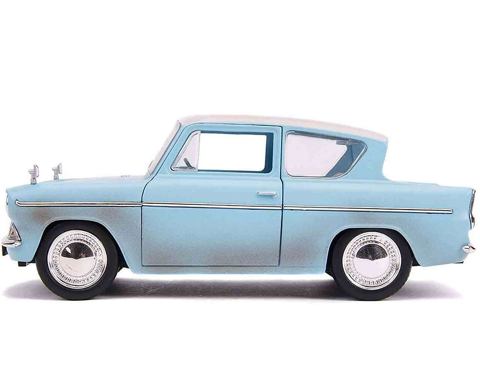 Miniatura: Harry potter  1959 Ford Anglia 1/24 with Harry Potter Die-Cast model
