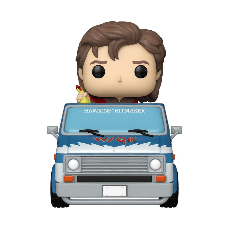 Thumbnail: Stranger Things POP! Rides Deluxe Vinyl 138 Steve with The Squawk Van EX 9 cm