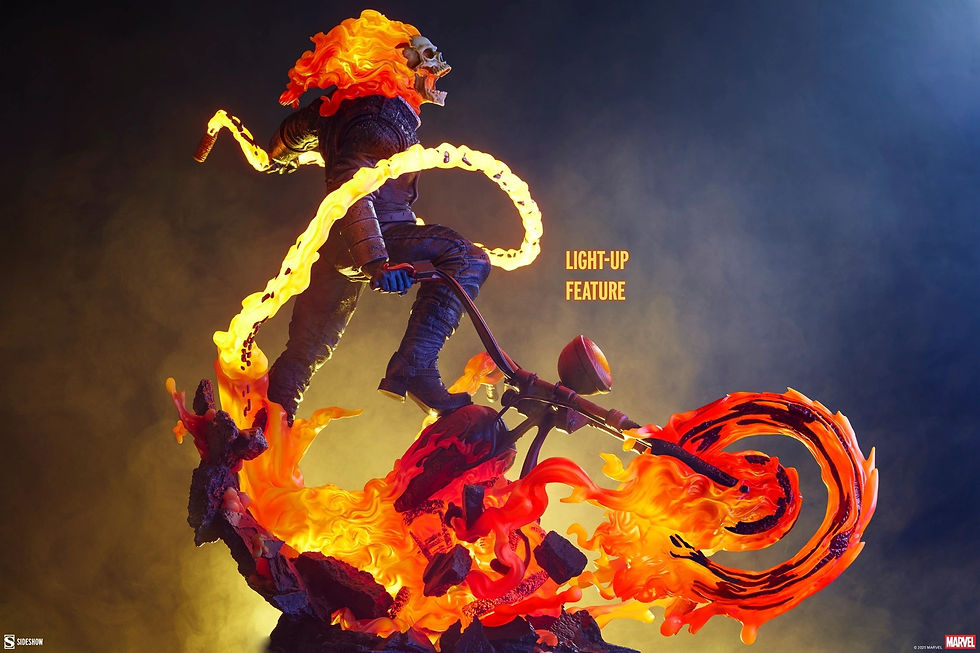 Miniatura: Marvel Premium Format Statue Ghost Rider (Classic Variant) 53 cm