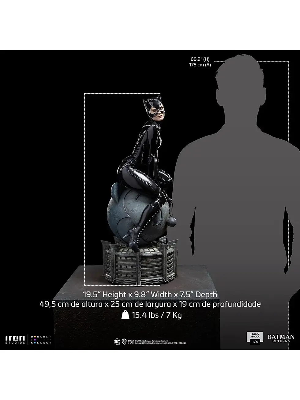 Miniatura: Statue Catwoman - Batman Returns - Legacy Replica 1/4