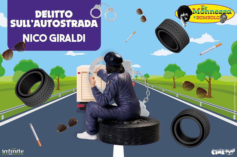 Thumbnail: Nico giraldi delitto sull'autostrada cine-mini pvc