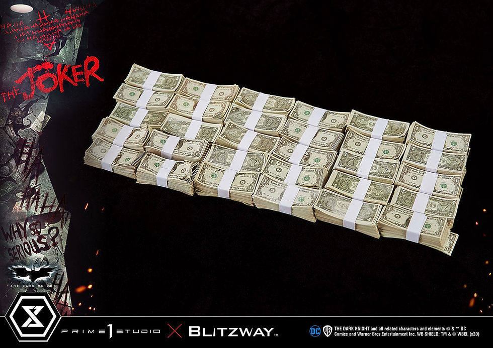Thumbnail: The Dark Knight Statue 1/3 The Joker Normal Version 72 cm