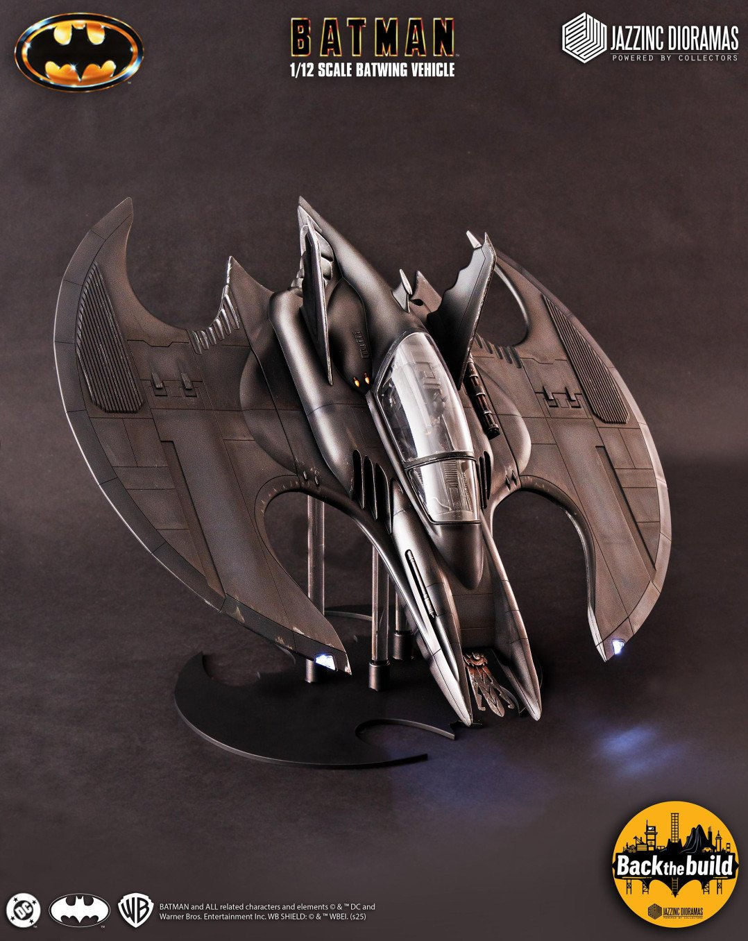 Jazzinc Dioramas Batman 1989 1/12 Ultimate Batwing