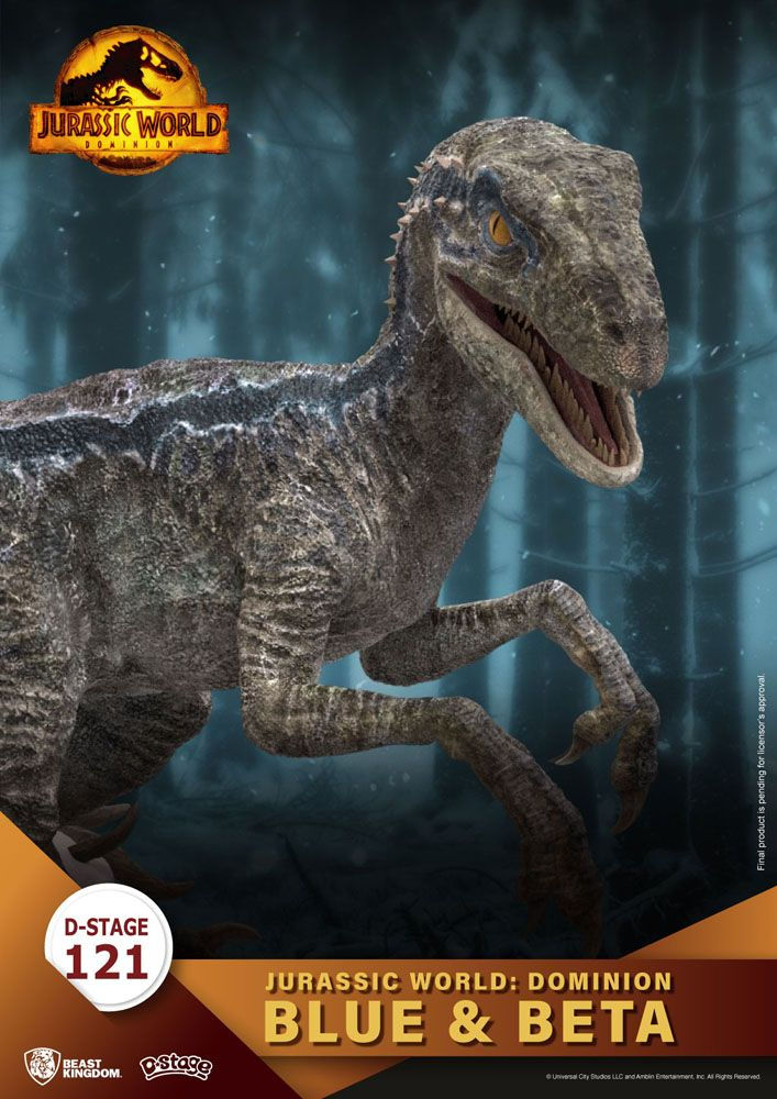 Thumbnail: Jurassic World: Dominion D-Stage PVC Diorama Blue & Beta 13 cm