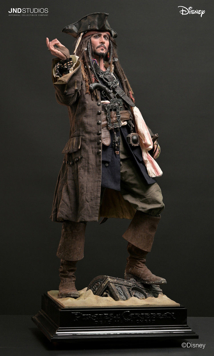 Miniatura: JND Pirates of the Carribean 1/3 Jack Sparrow Single Version  HMS-027S