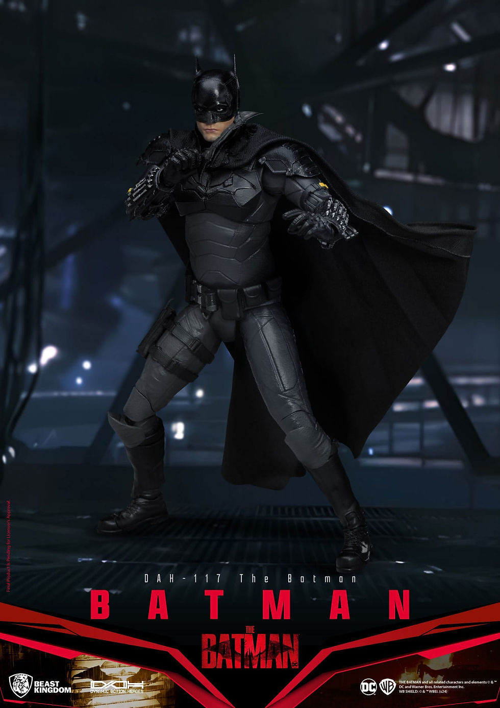 Miniatura: DC Comics Dynamic 8ction Heroes Action Figure 1/9 Batman (The Batman) 21 cm