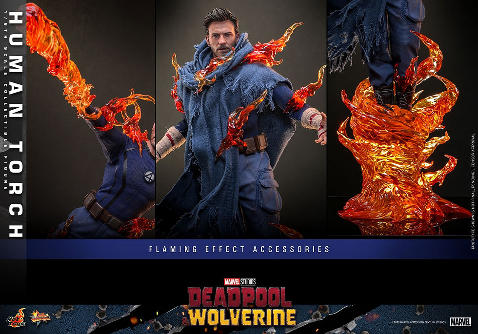 Thumbnail: Deadpool & Wolverine: Human Torch 1/6  MMS789