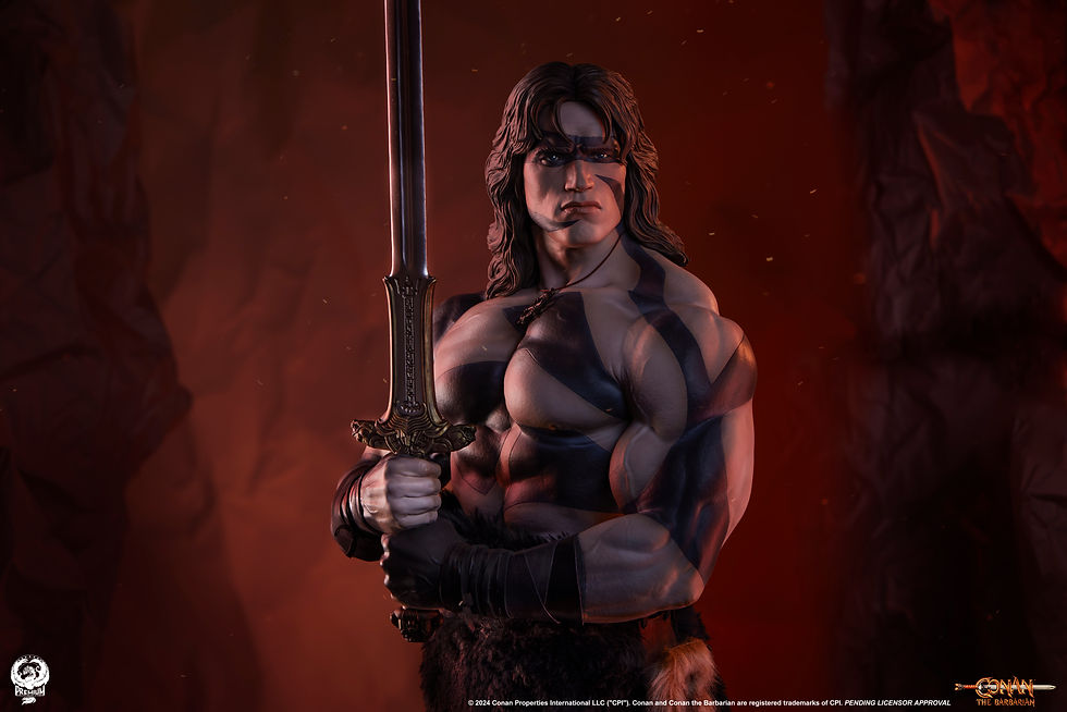 Miniatura: PCS Conan 1/2 War paint version