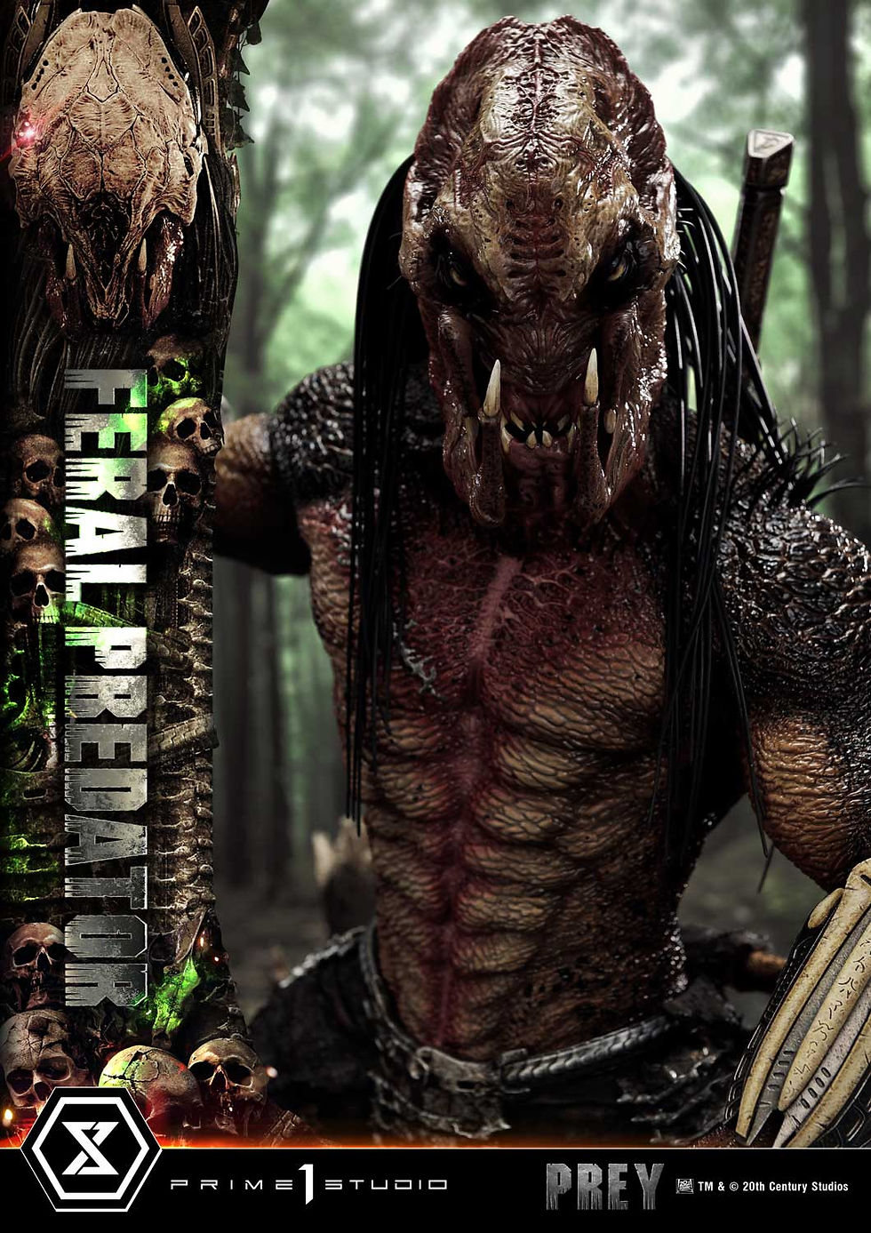 Thumbnail: Prey 1/3 Feral Predator Regular Version MMPR-07
