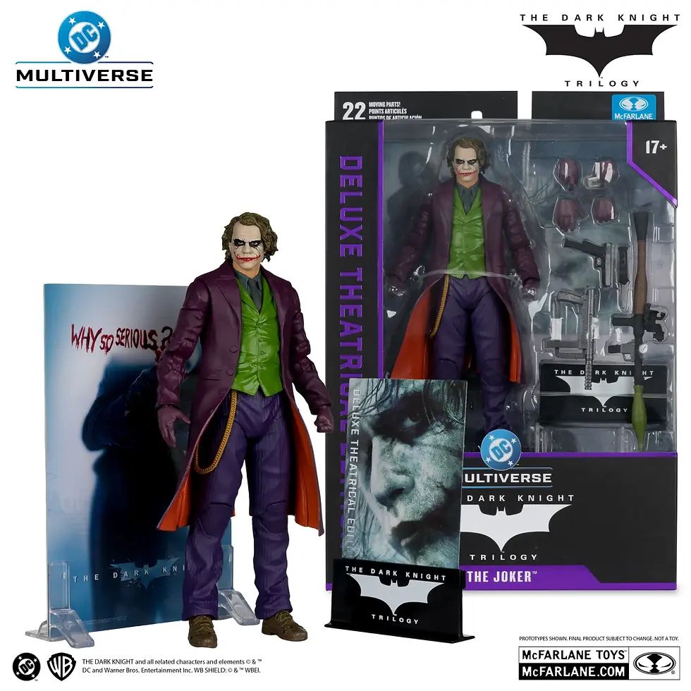 Miniatura: Dc the Dark Knight Rises Joker Deluxe Theatrical Edition