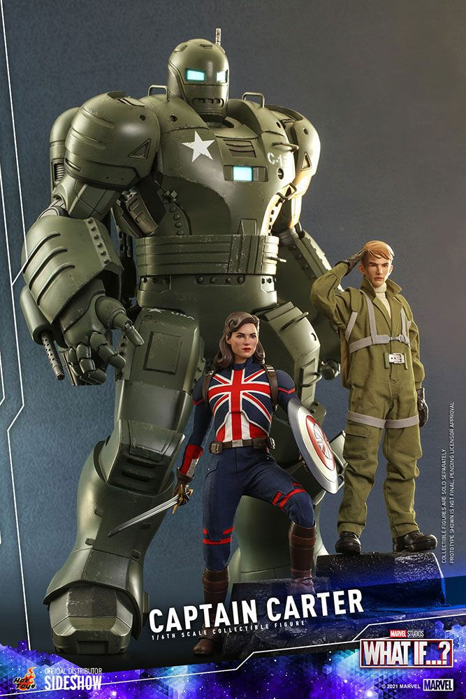Thumbnail: What If...? Action Figure 1/6 Captain Carter 29 cm