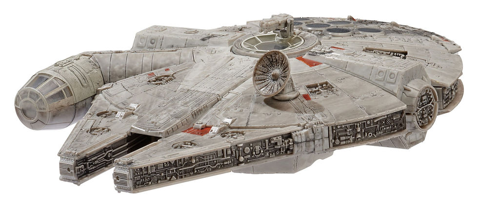 Miniatura: Star Wars Feature Vehicle with Figure Millennium Falcon 23 cm