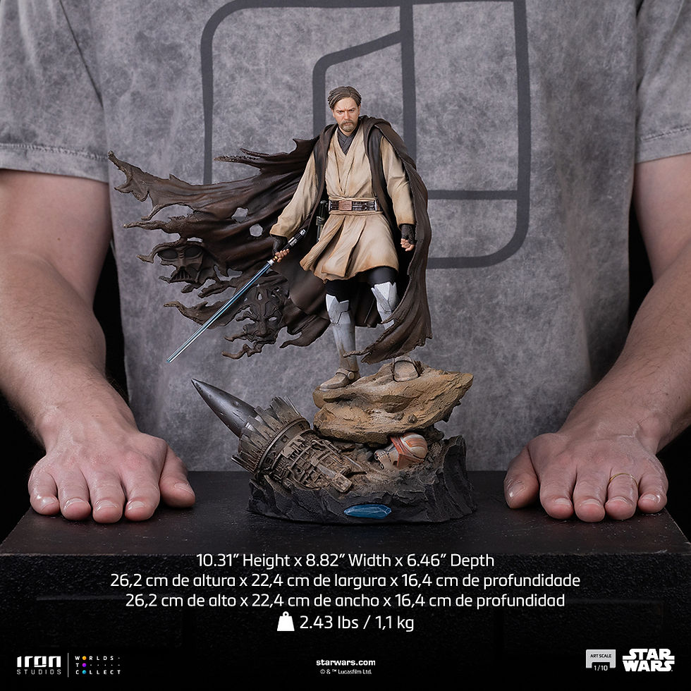 Thumbnail: Iron Studios Obi-Wan Kenobi Signatures   Star Wars 1/10 Art scale