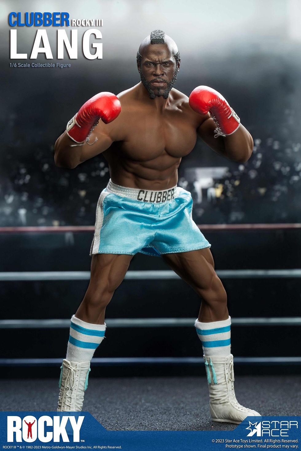 Miniatura: Rocky III Statue 1/6 Clubber Lang Normal Version 30 cm