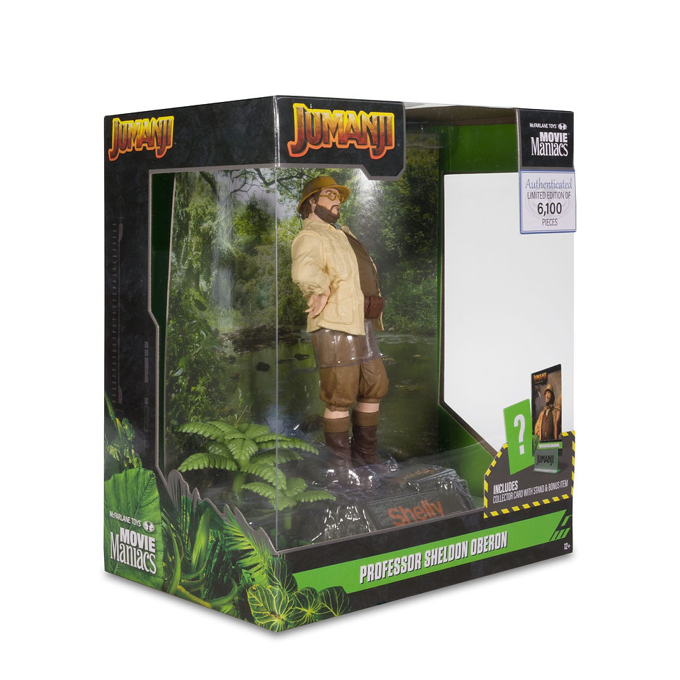 Thumbnail: Jumanji Movie Maniacs Action Figure Shelly 15 cm
