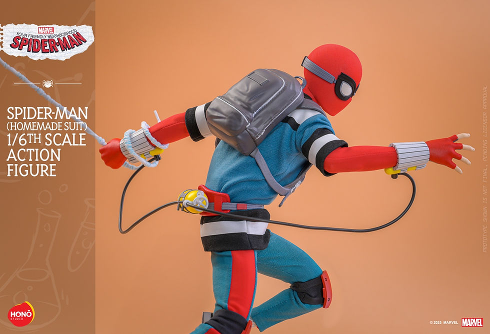 Thumbnail: HONO Marvel Comics Your Friendly Nighborhood 1/6 Spider-Man Homemade Suit HS07