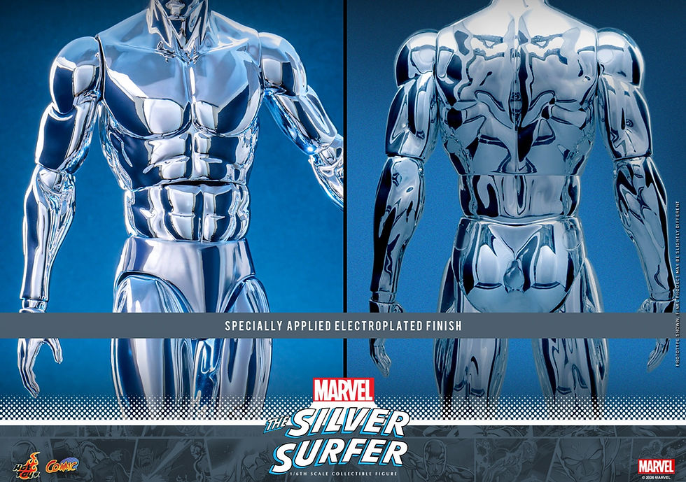 Miniatura: Marvel Comics 1/6 The Silver Surfer  CMS033