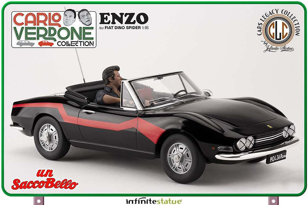 Thumbnail: Enzo Su Fiat Dino Spider 1/18 by Infinite Statue