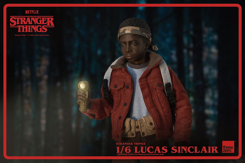 Miniatura: Stranger Things Action Figure 1/6 Lucas Sinclair 23 cm
