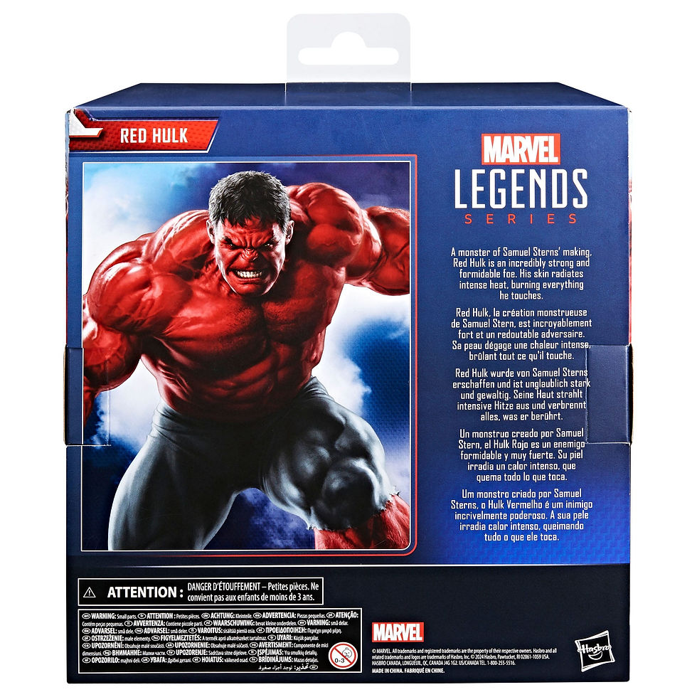 Thumbnail: Captain America: Brave New World Marvel Legends Action Figure Red Hulk 22 cm