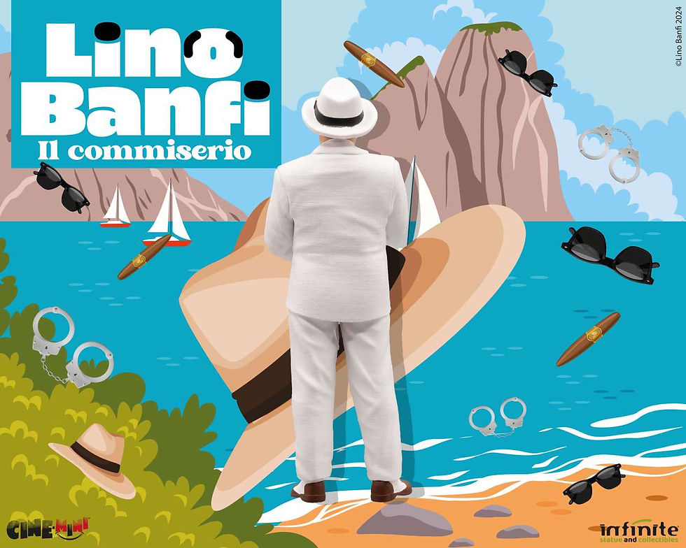 Miniatura: Lino banfi il commiserio cinemini pvc