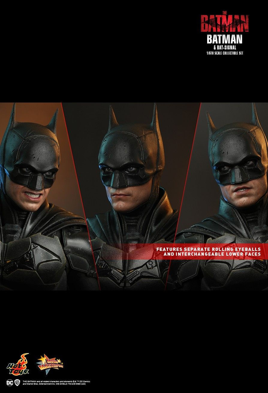 Miniatura: The Batman: Batman and Bat-signal 1/6 MMS641