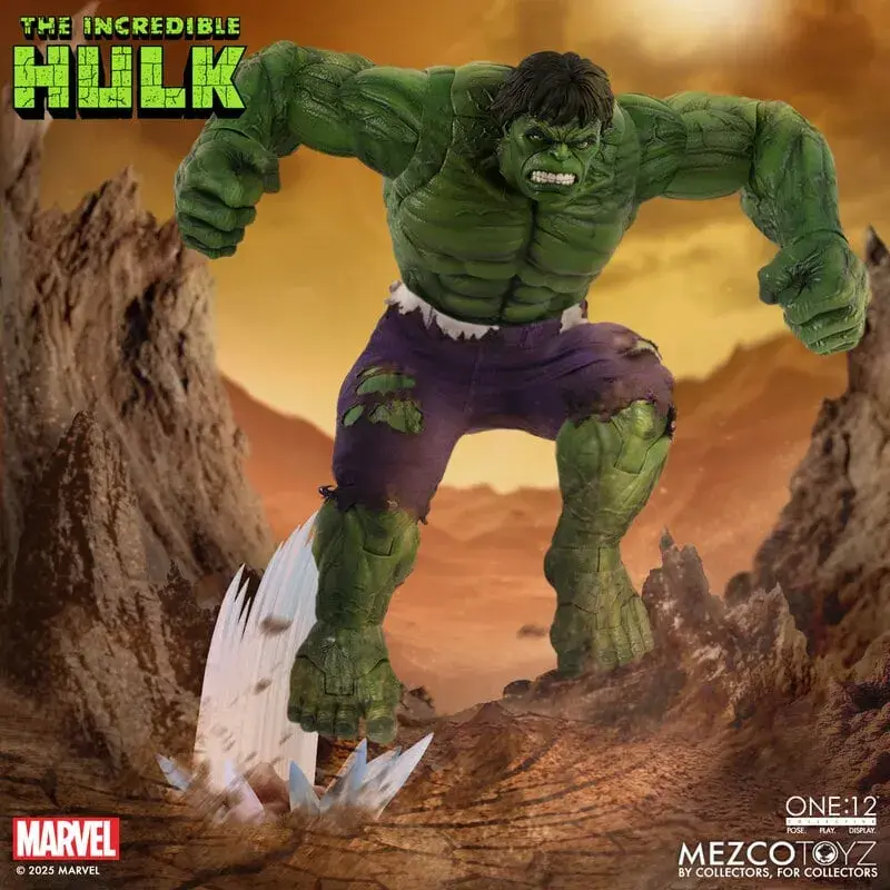 Thumbnail: Mezco Toys 1/12 The Incredible Hulk