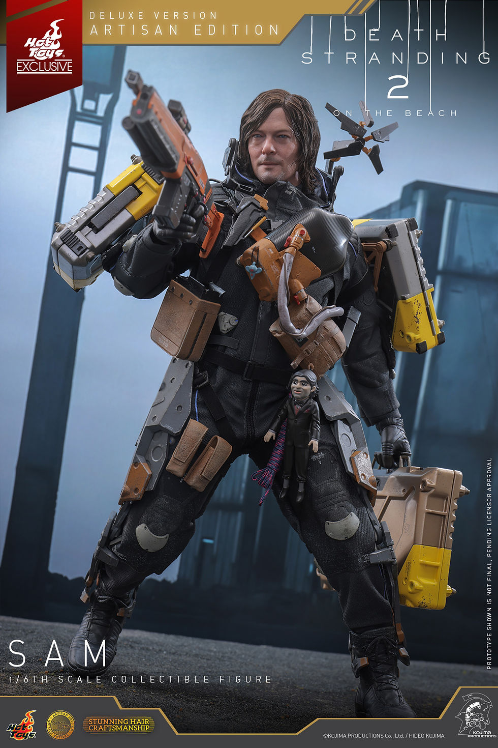 Thumbnail: Death Stranding 2: On the Beach 1/6 Sam  ARTISAN ED. VGM77AE