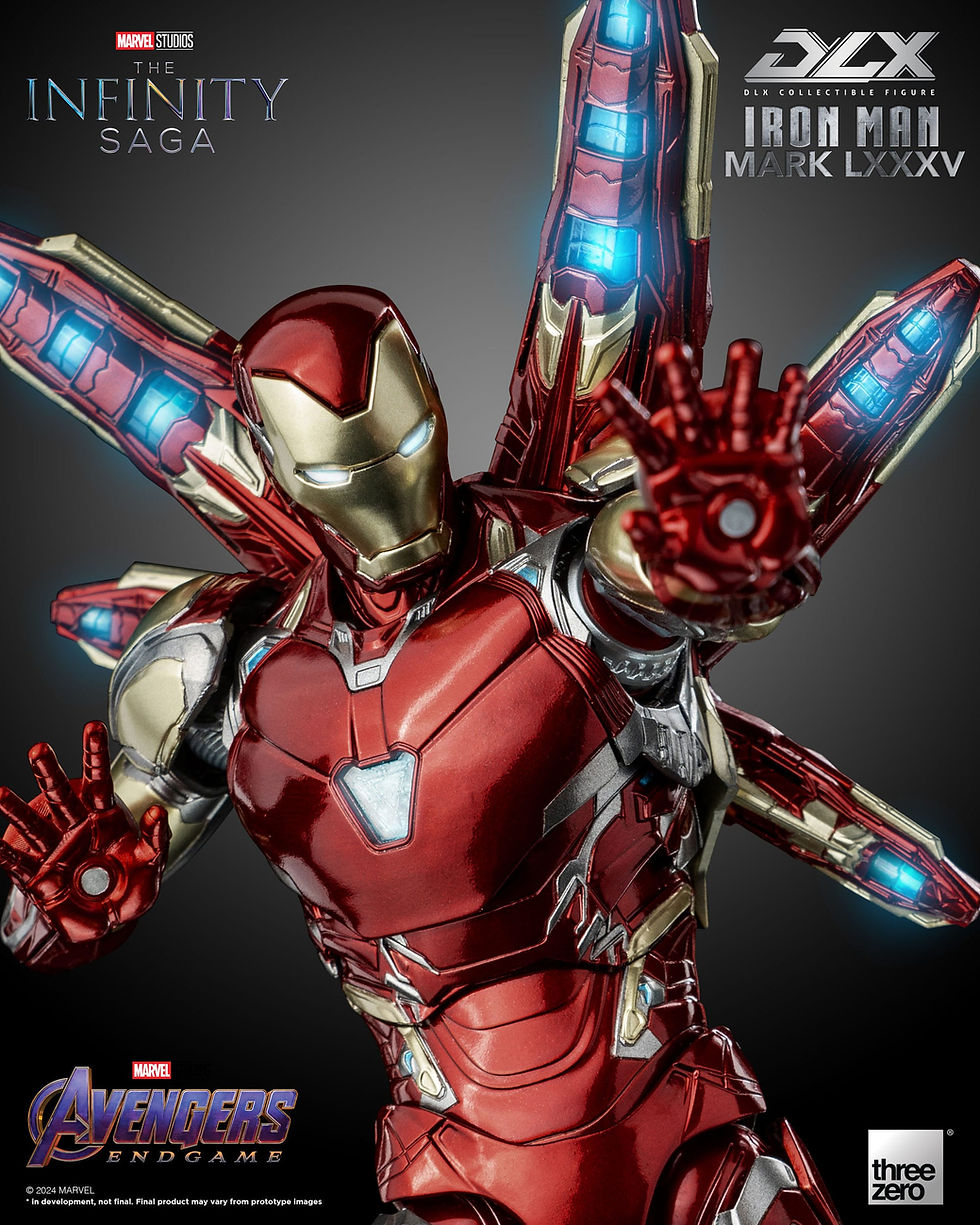 Miniatura: Infinity Saga DLX Action Figure 1/12 Iron Man Mark 85 17 cm